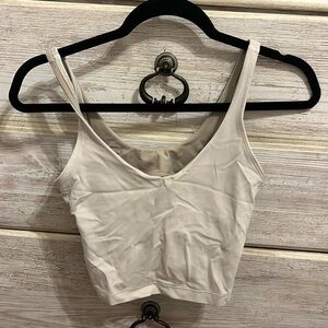 Lulu lemon white align tank top